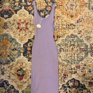 NWT Ribbed Maternity Midi Dress